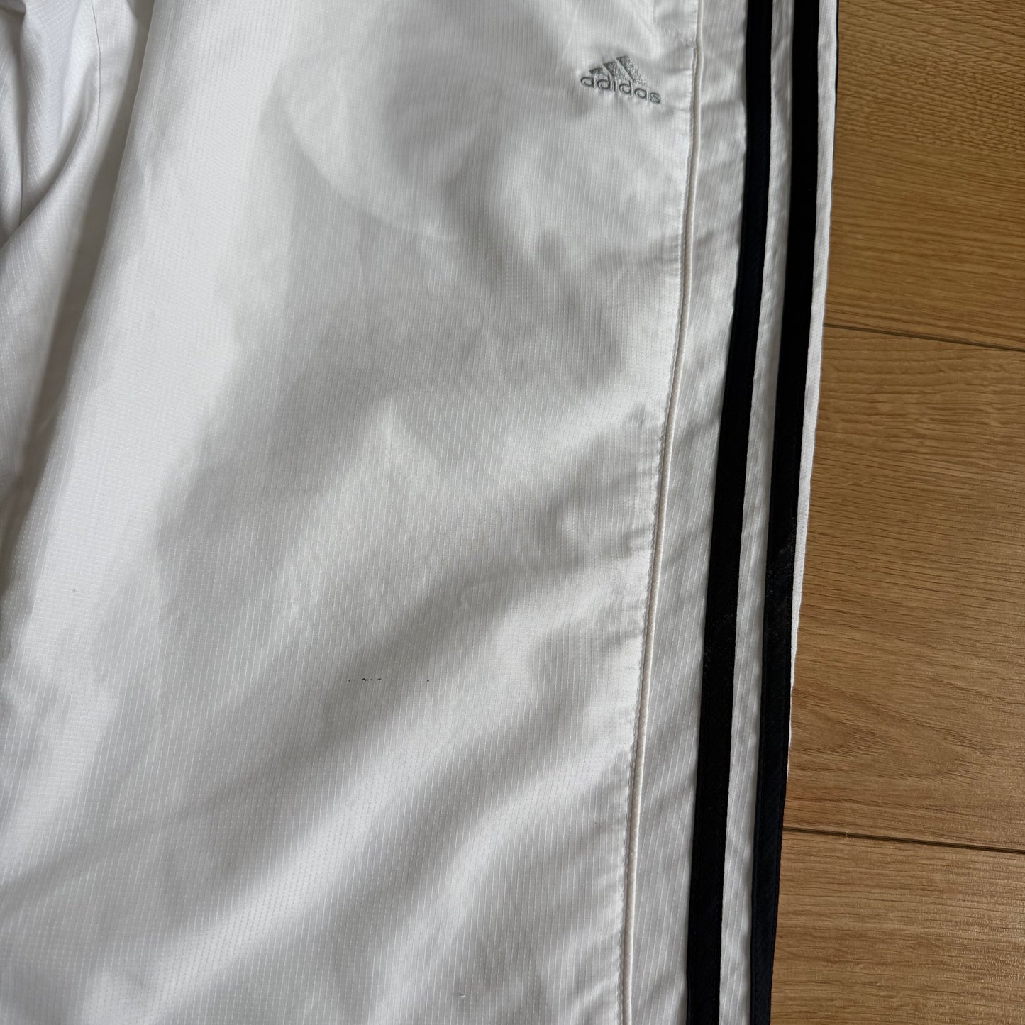 White Adidas capris - Size L