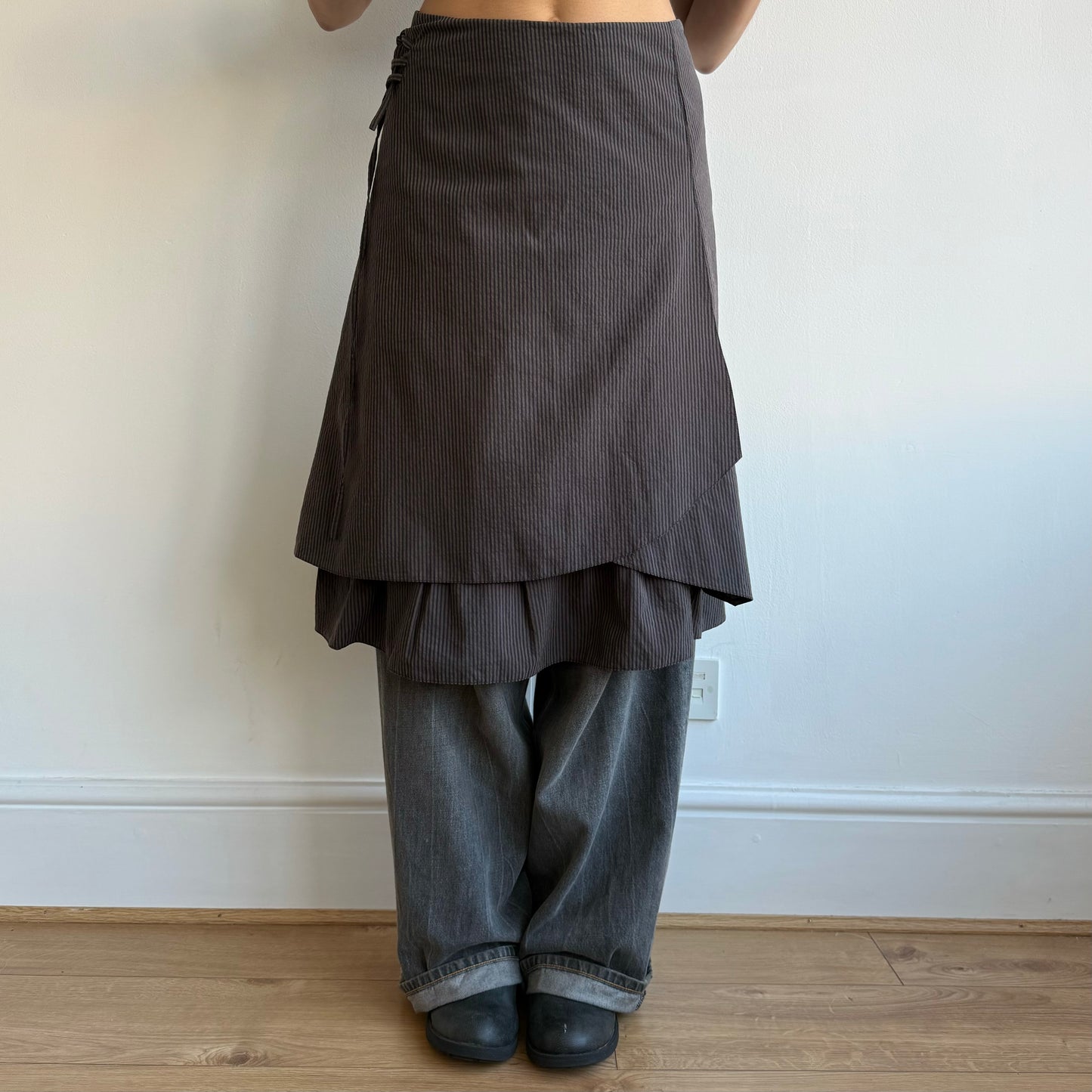 Brown archival skirt - Size S