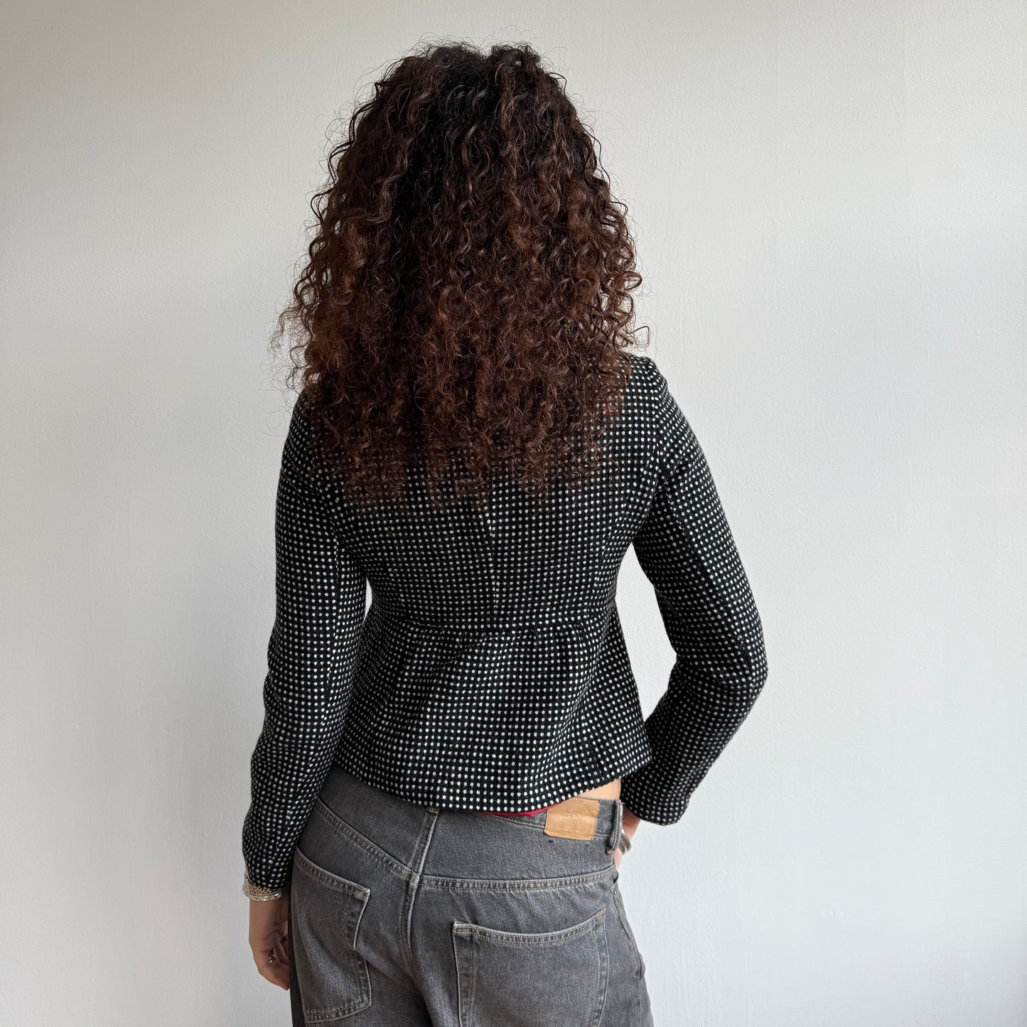 Polka dot jacket - Size S