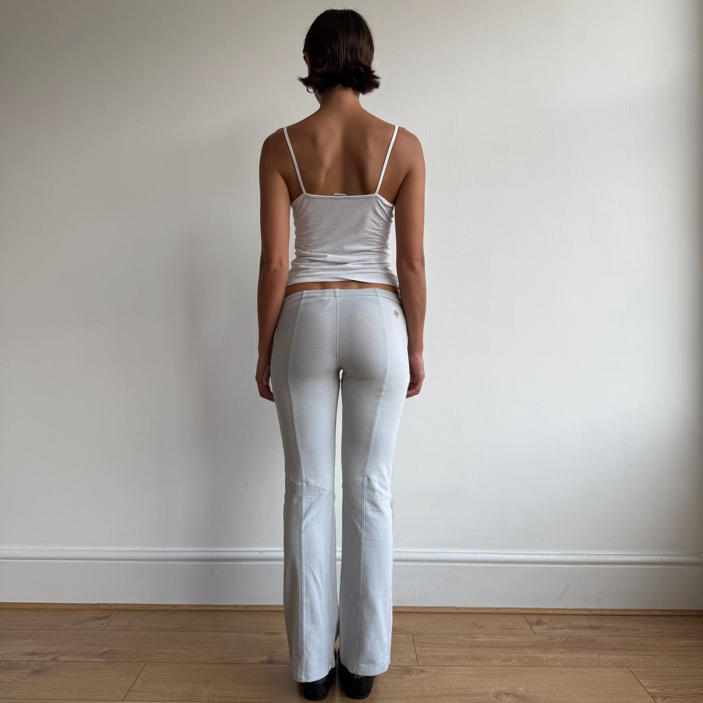 Baby blue Adidas flared yoga pants - Size XS