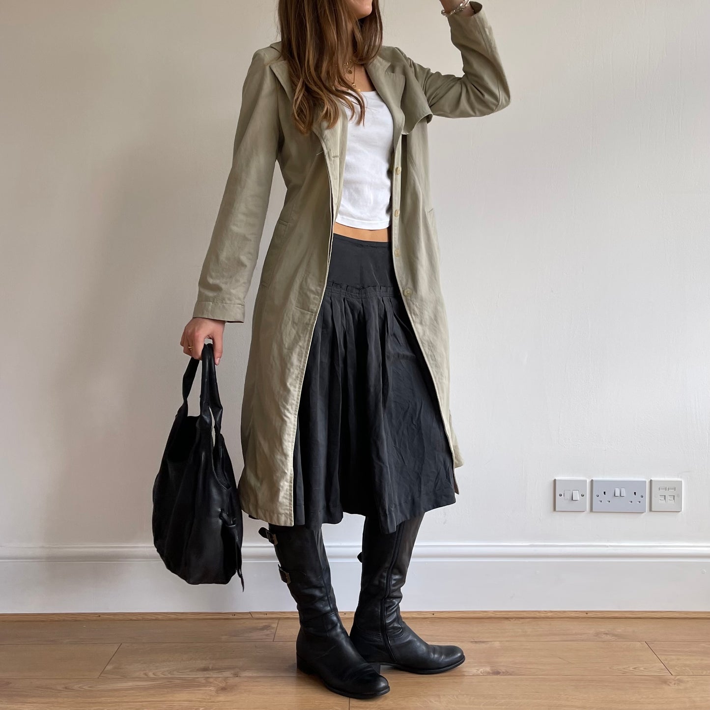 Beige trench coat - Size XS