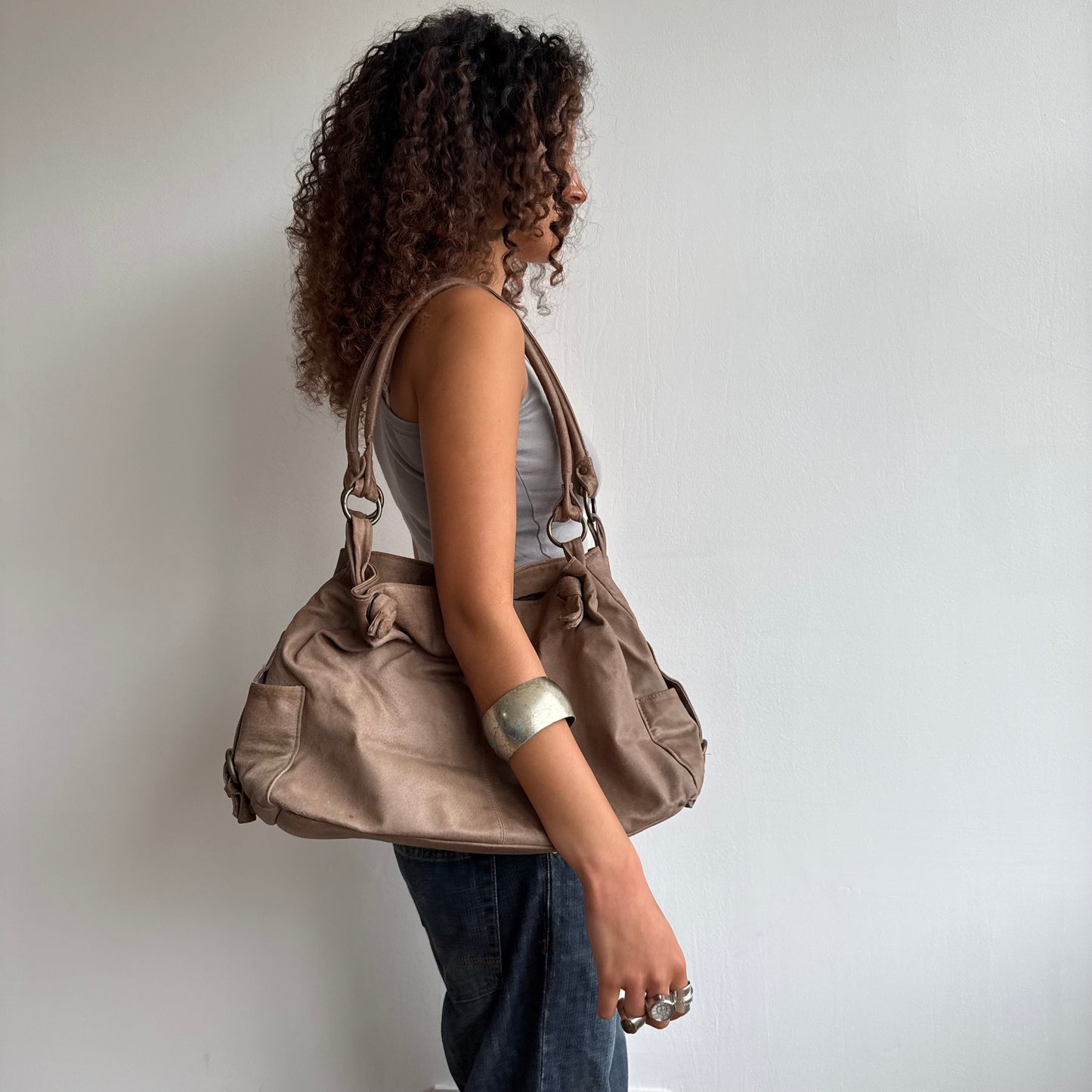 Brown boho bag
