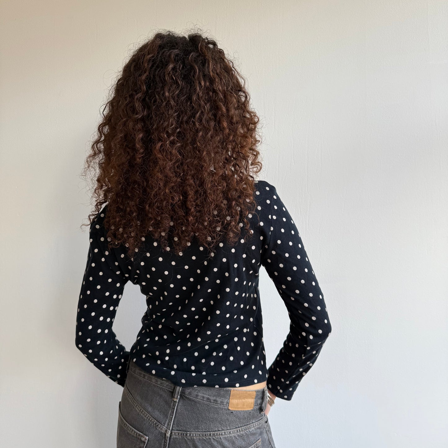 Polka dot cardigan - Size M