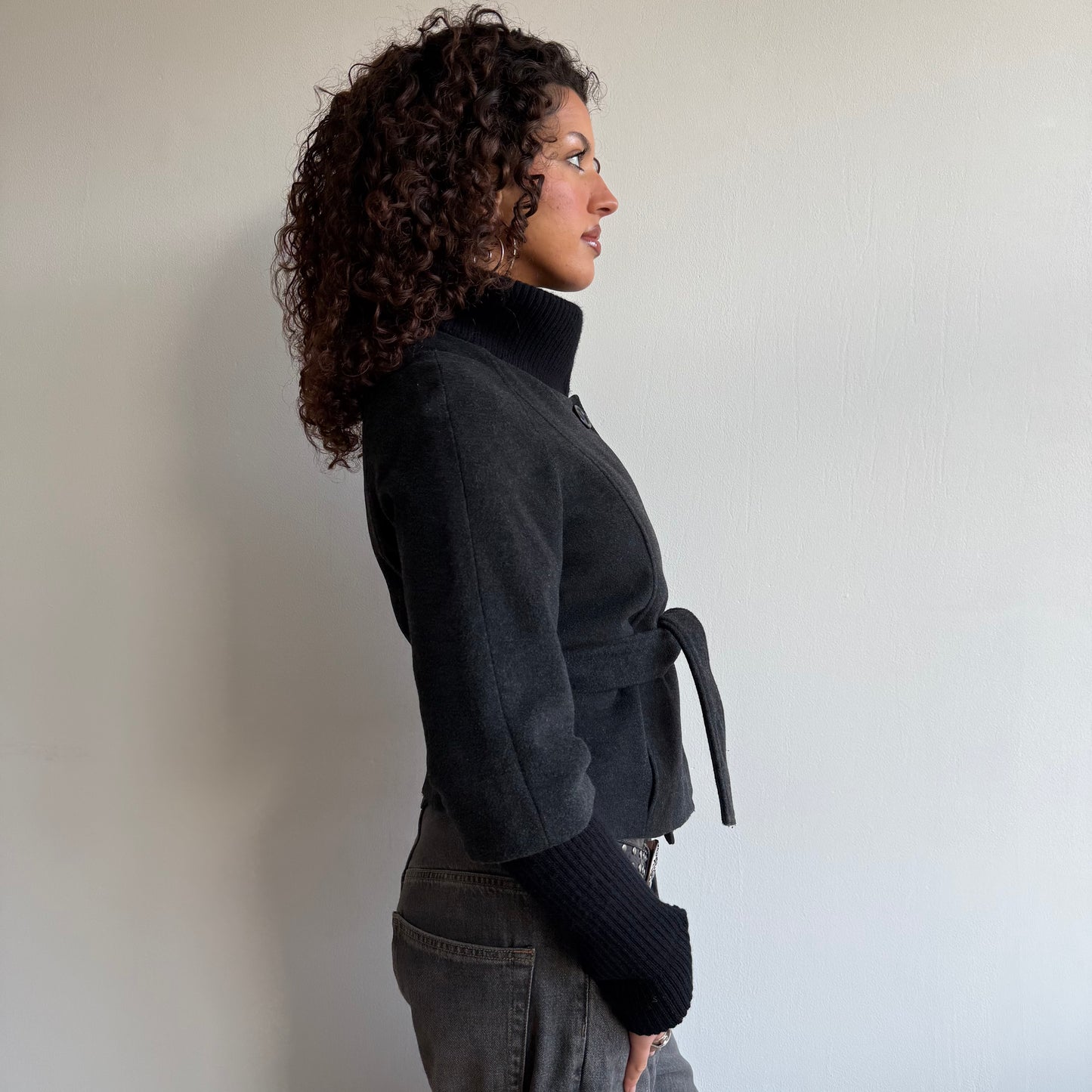Bi-material jacket - Size S
