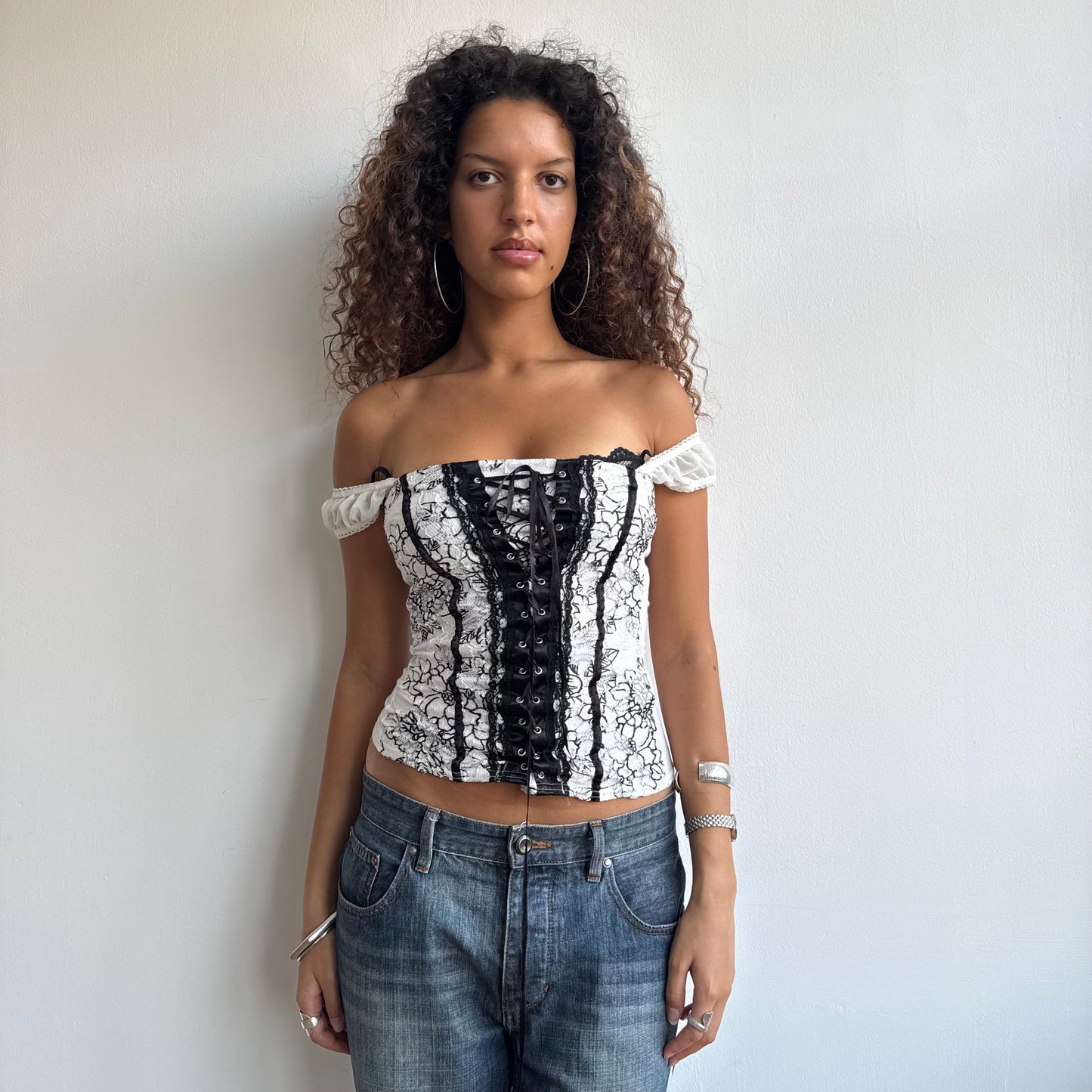 Jane Norman corset top - Size S