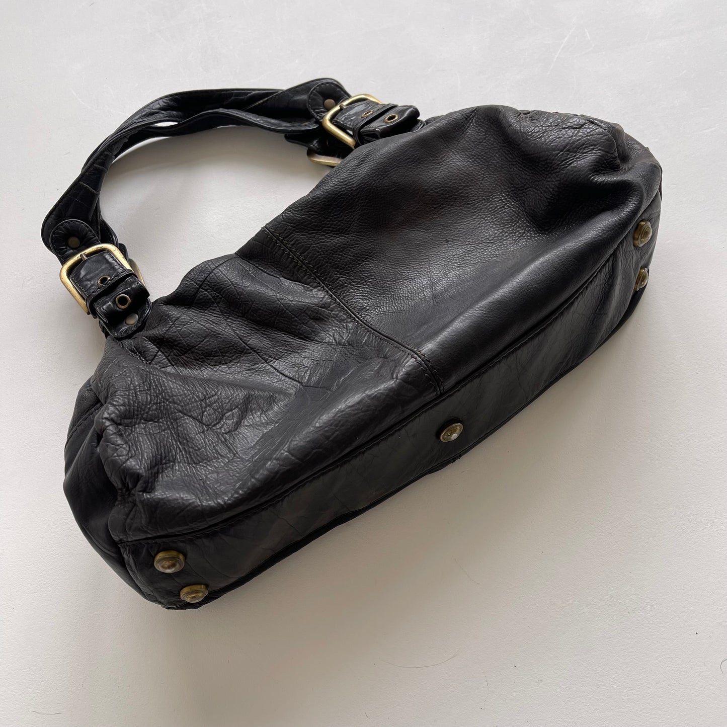 Black Morgan slouchy bag - O/S