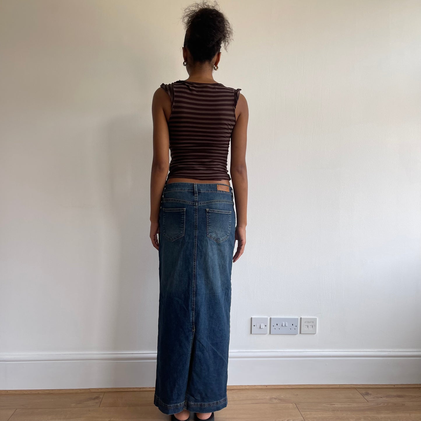 Denim maxi skirt - Size XS