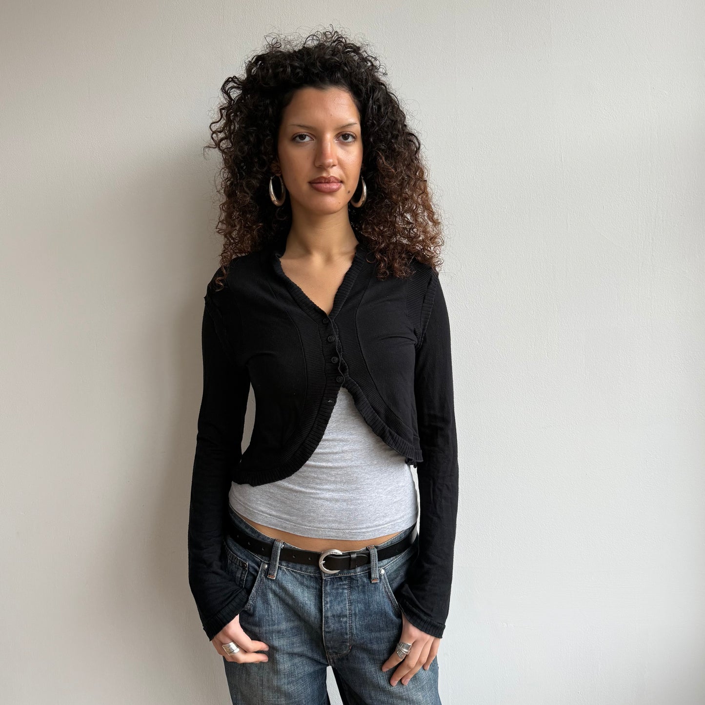 Cop Copine black cardi - Size M