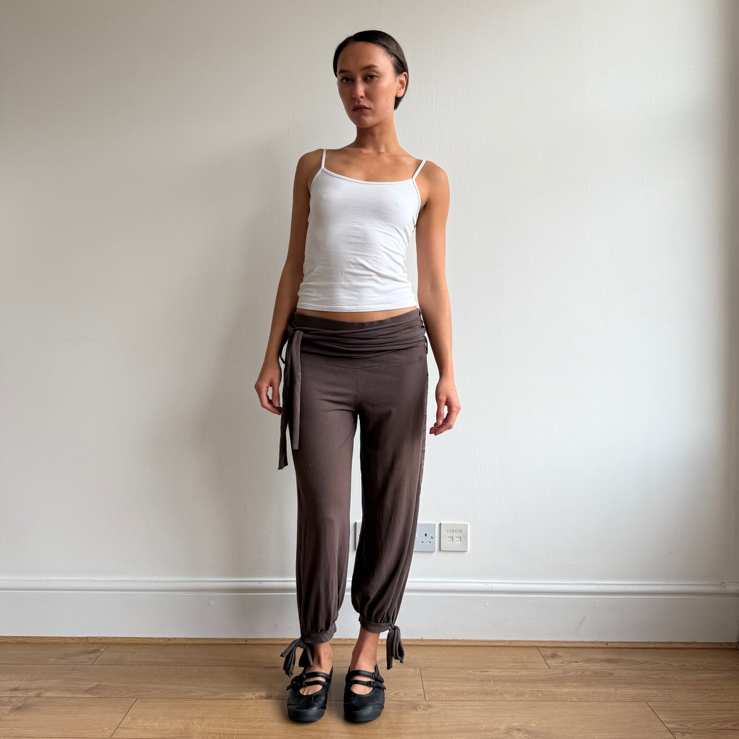 Brown Cop Copine harem pants - Size M