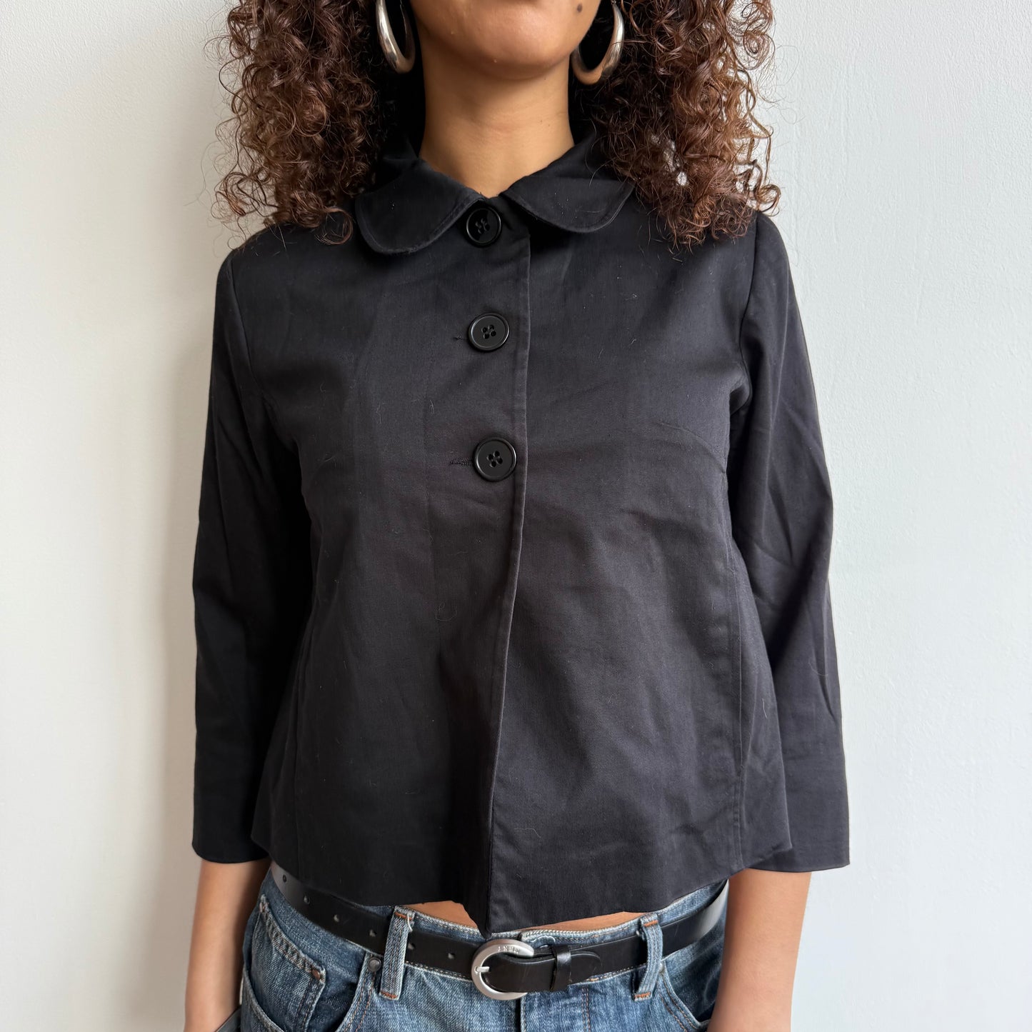 Black swing jacket - Size S