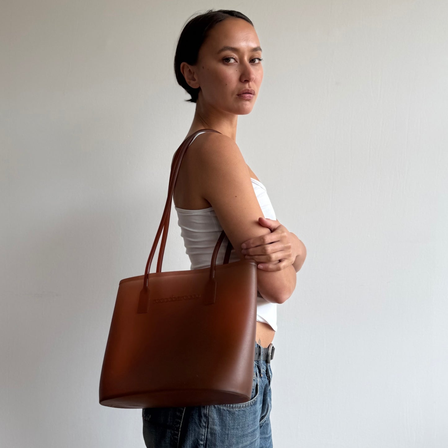 Burnt orange jelly bag - One Size