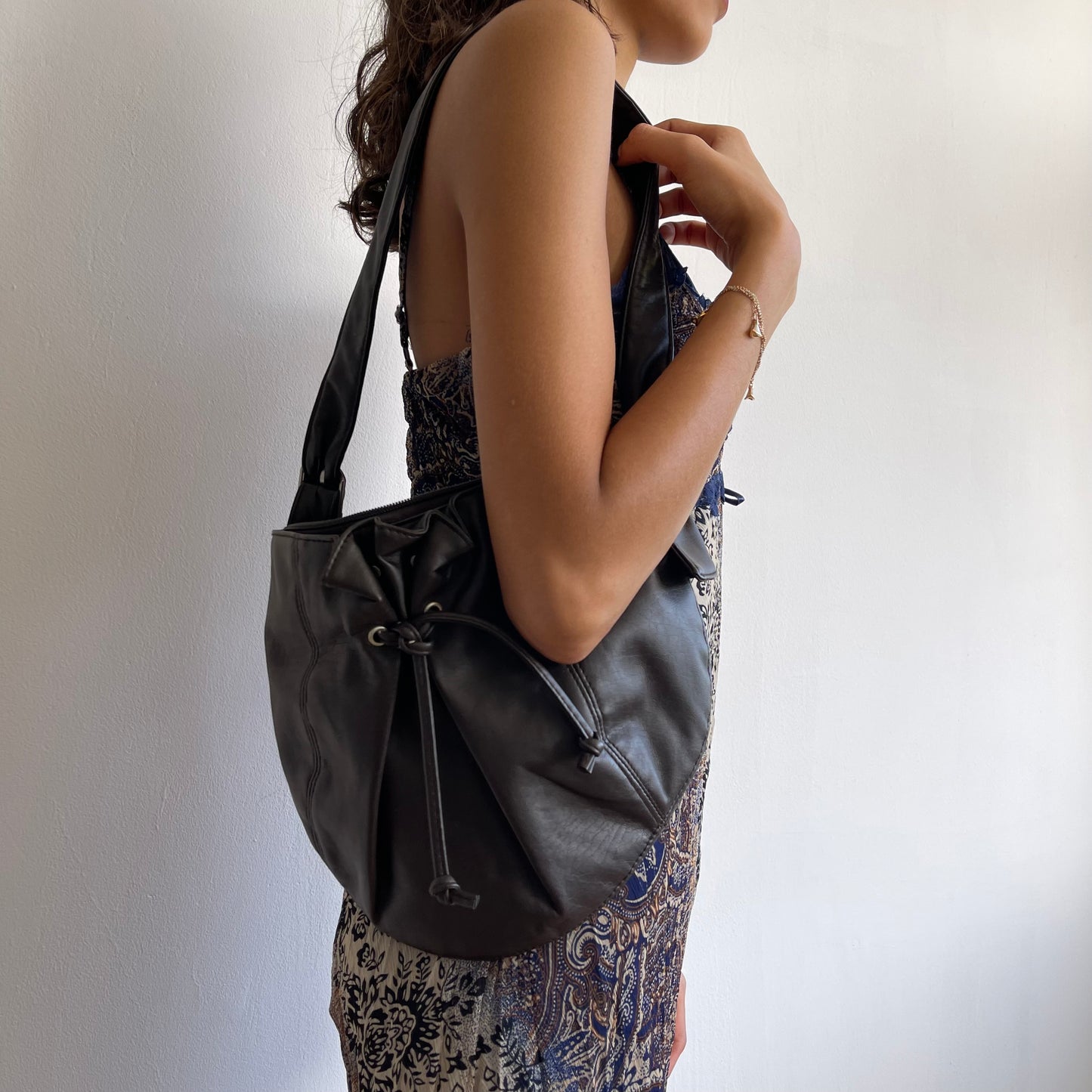 Brown saddle bag - O/S