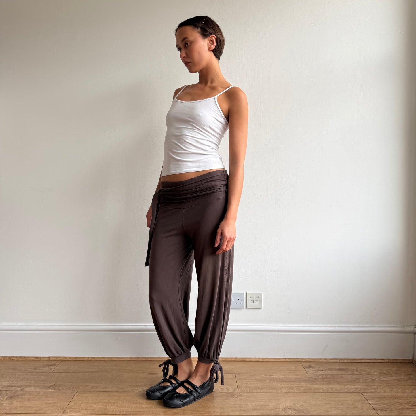 Brown Cop Copine harem pants - Size M