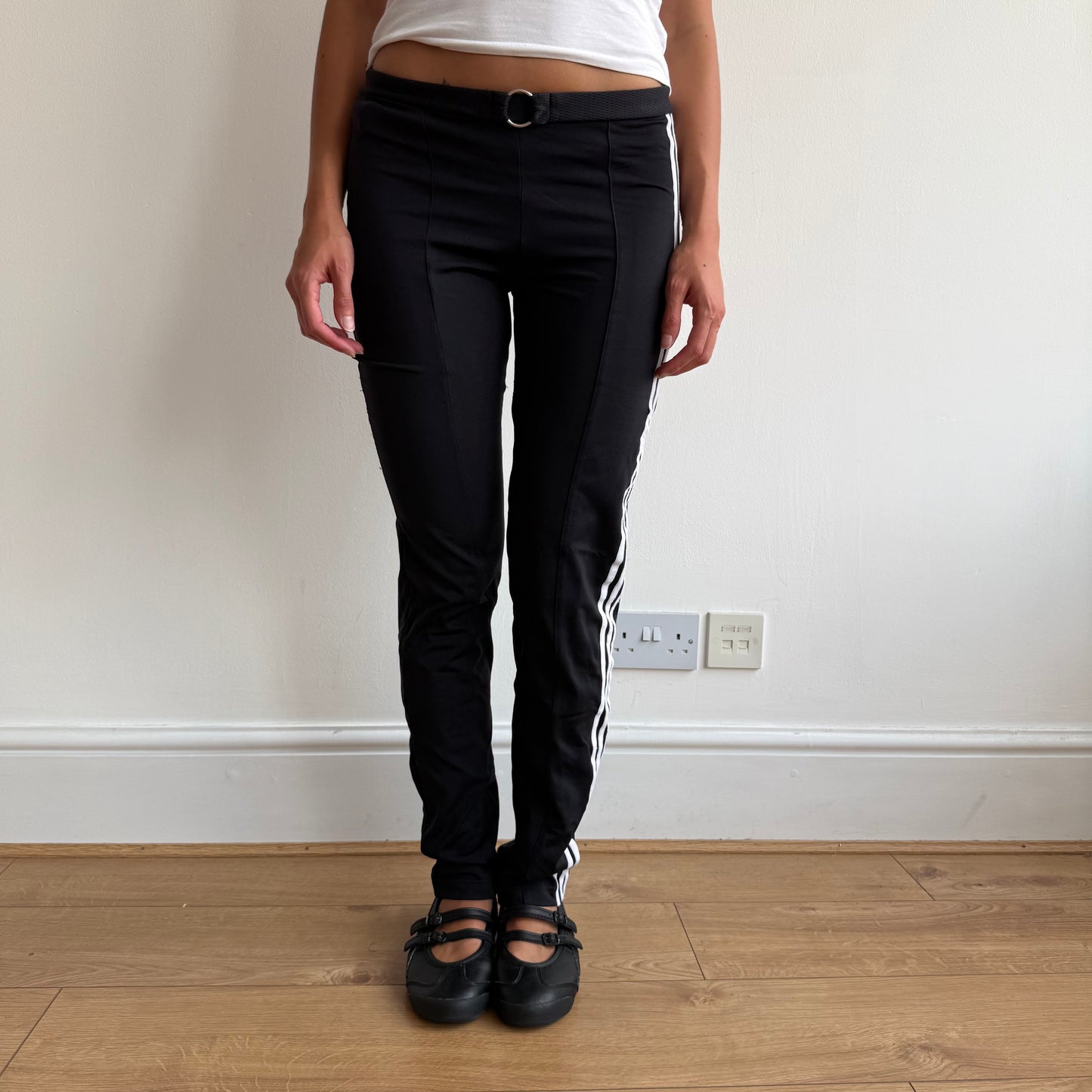 Black Adidas o-ring leggings - Size S