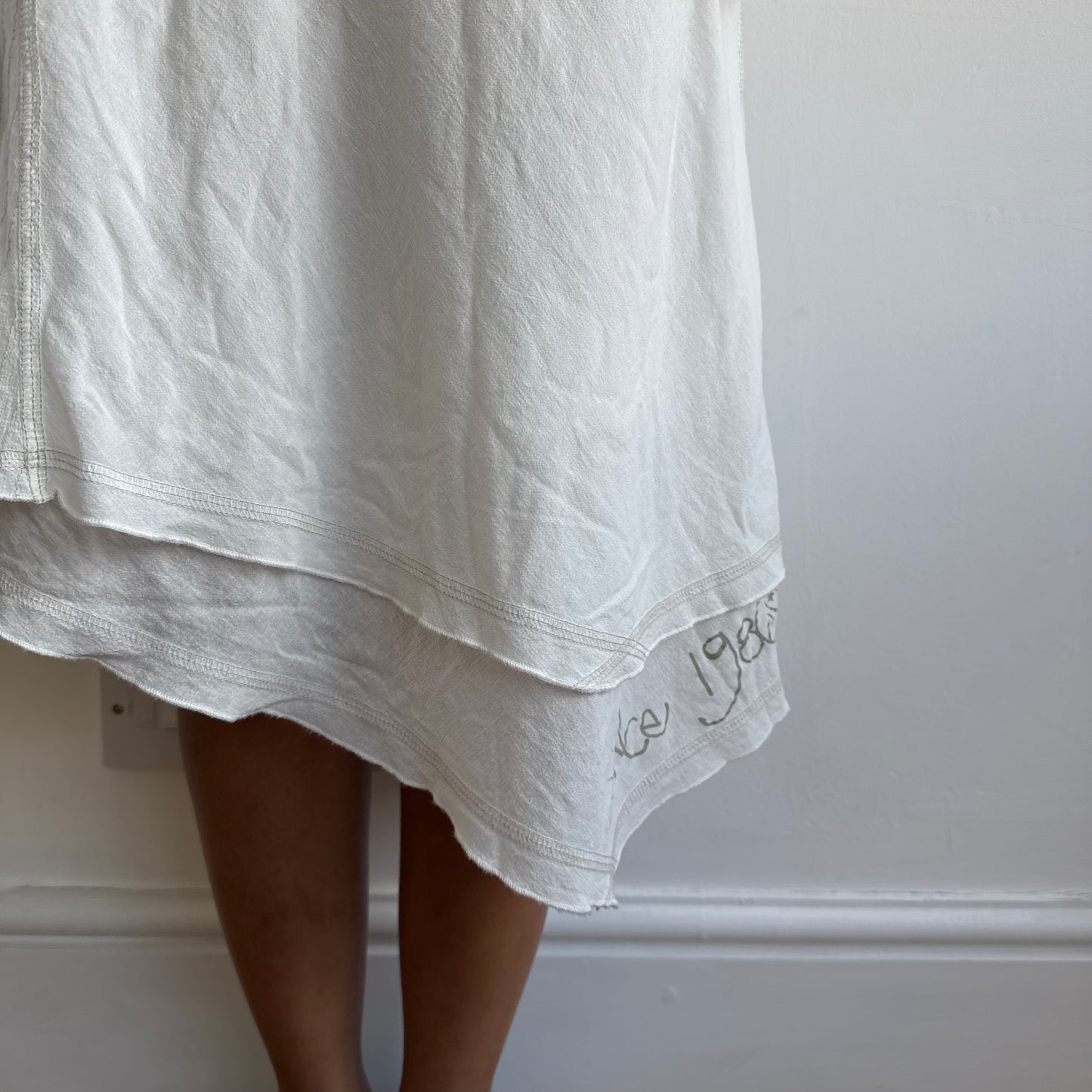 Cop Copine white maxi dress - Size S