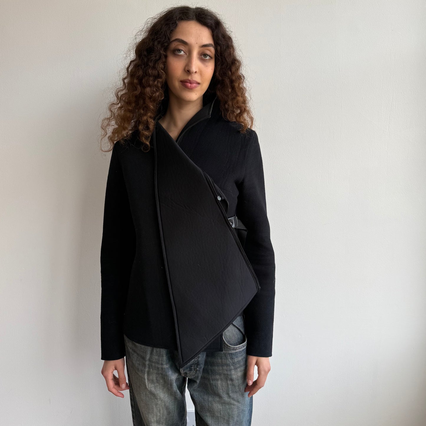 Cop Copine asymmetric neoprene jacket - Size S/M