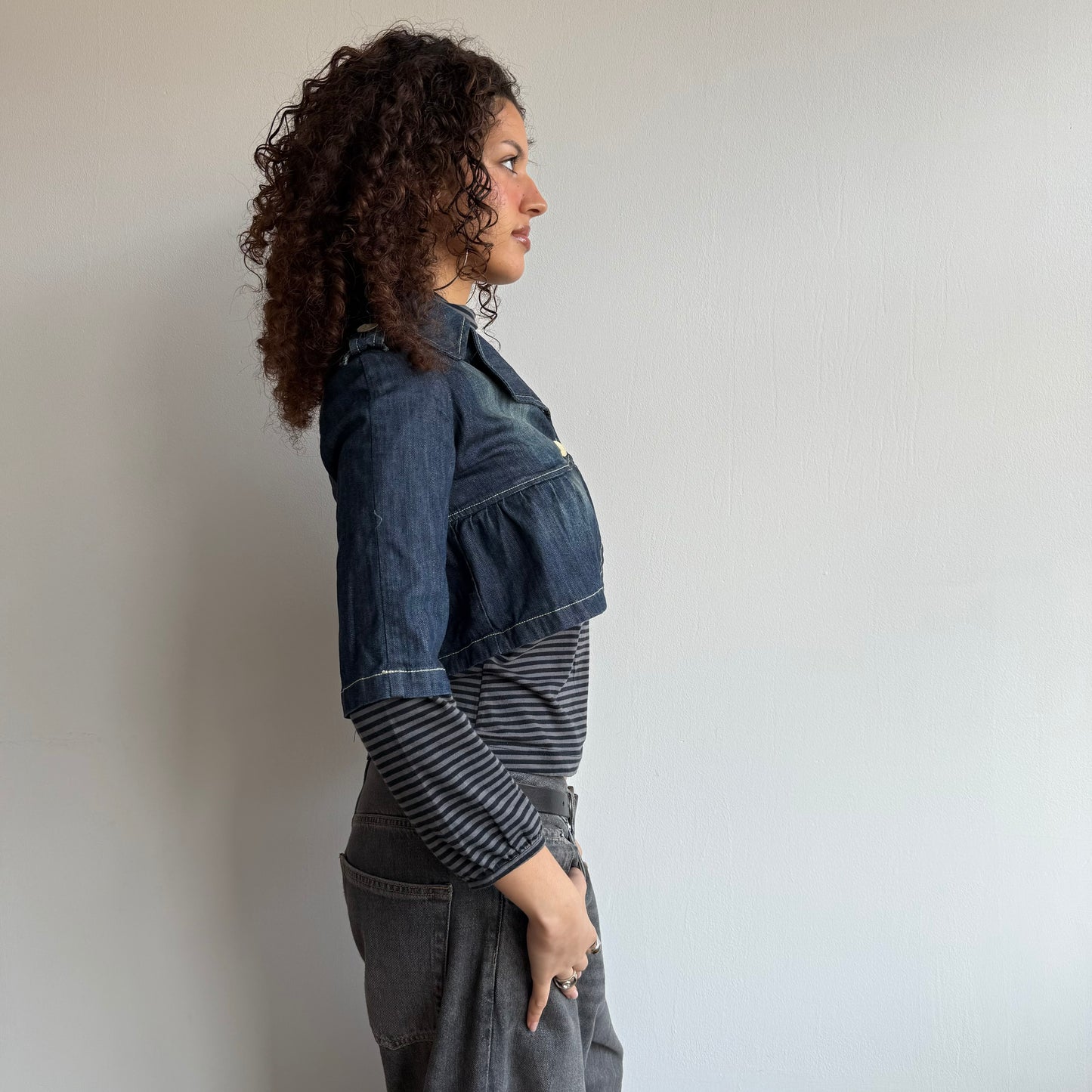 Denim bolero - Size XS