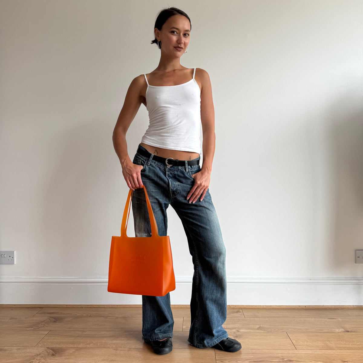 Orange jelly bag - One Size