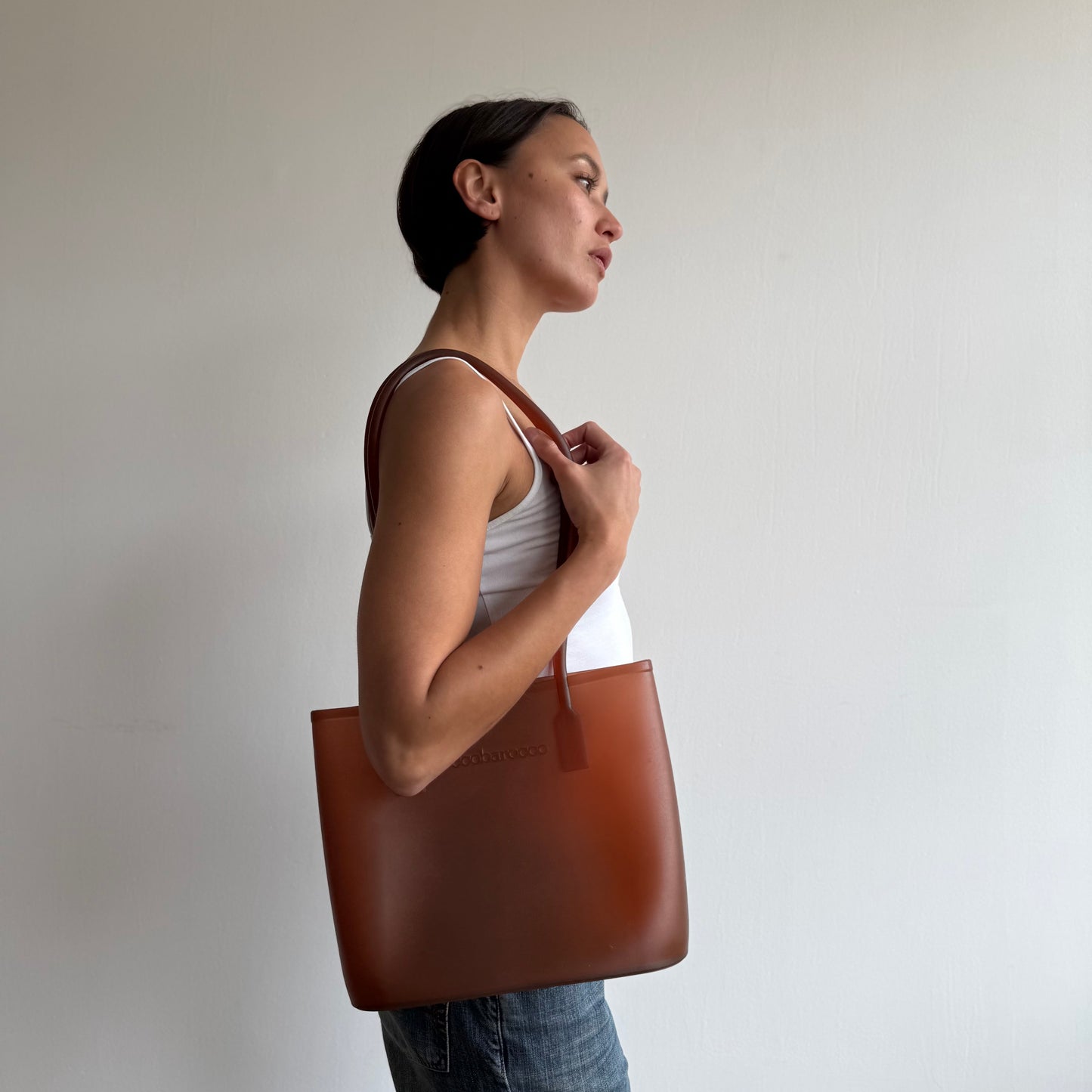 Burnt orange jelly bag - One Size