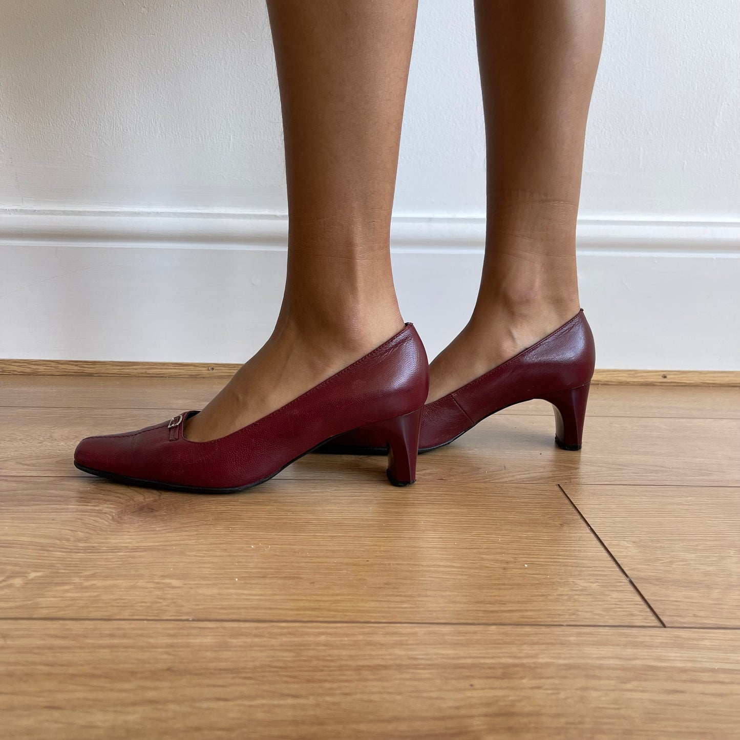 Red ballet heels - Size UK3