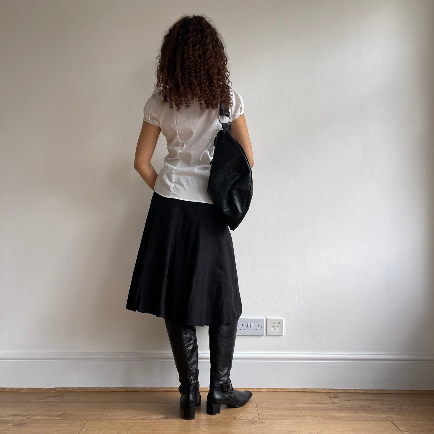 White short sleeve shirt - Size S