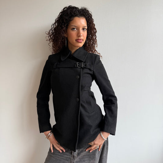 Cop Copine buckle peacoat - Size S
