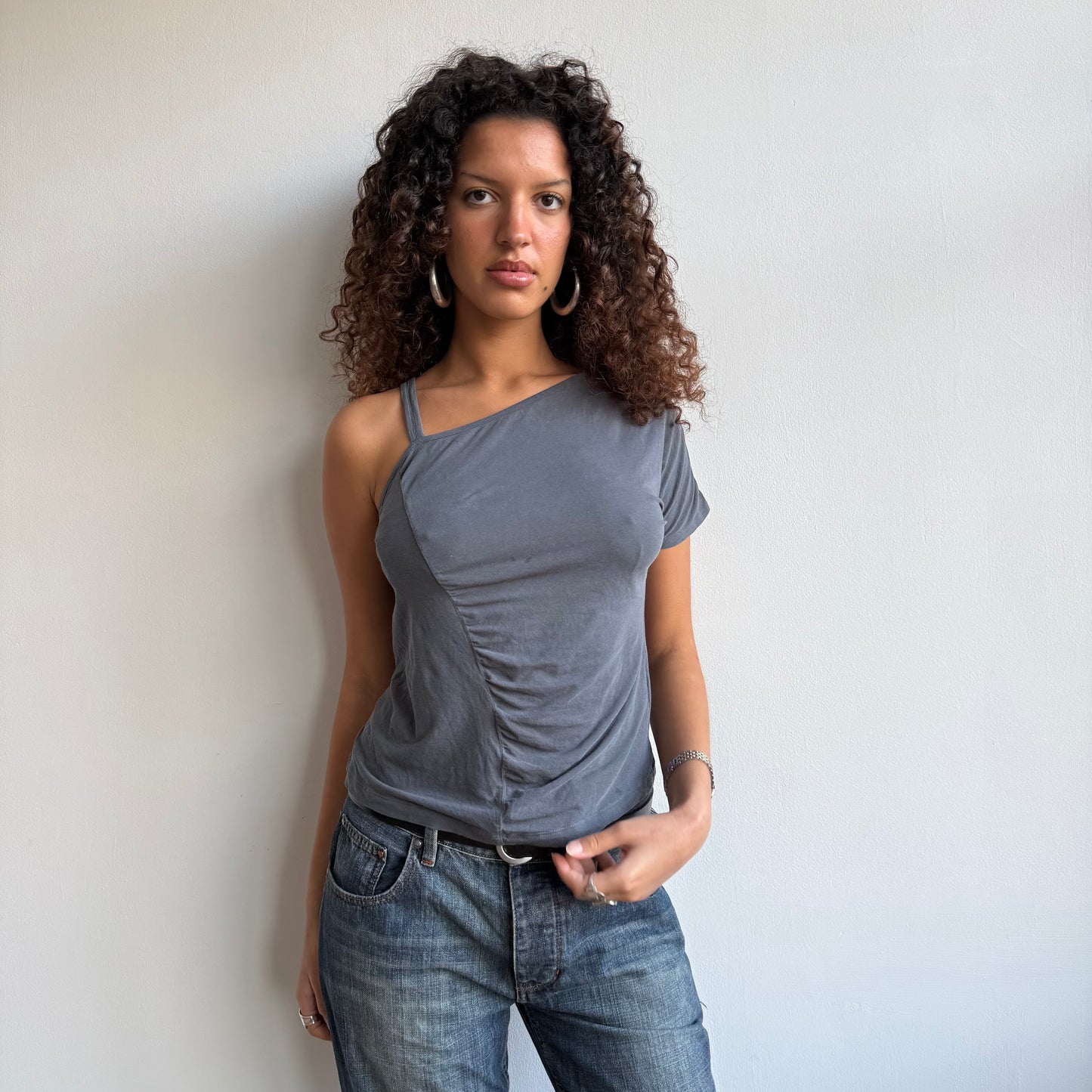 Charcoal DKNY top - Size S/M
