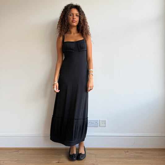 Cop Copine black maxi dress - Size S