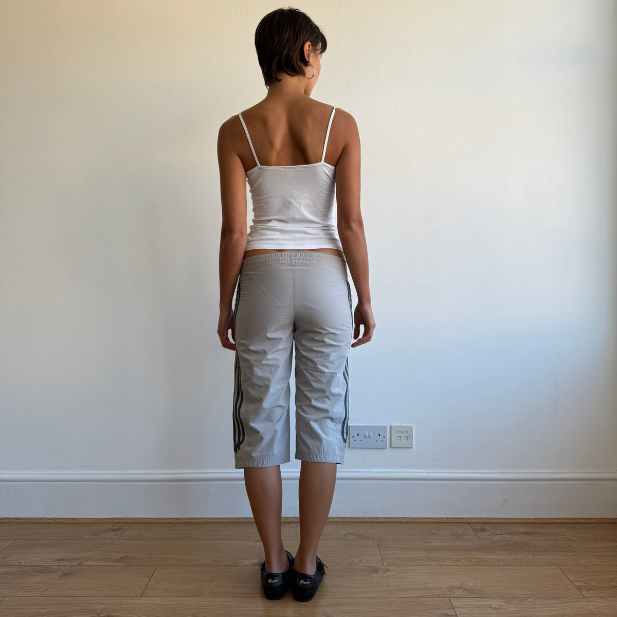 Grey Adidas cargo capris - Size XS