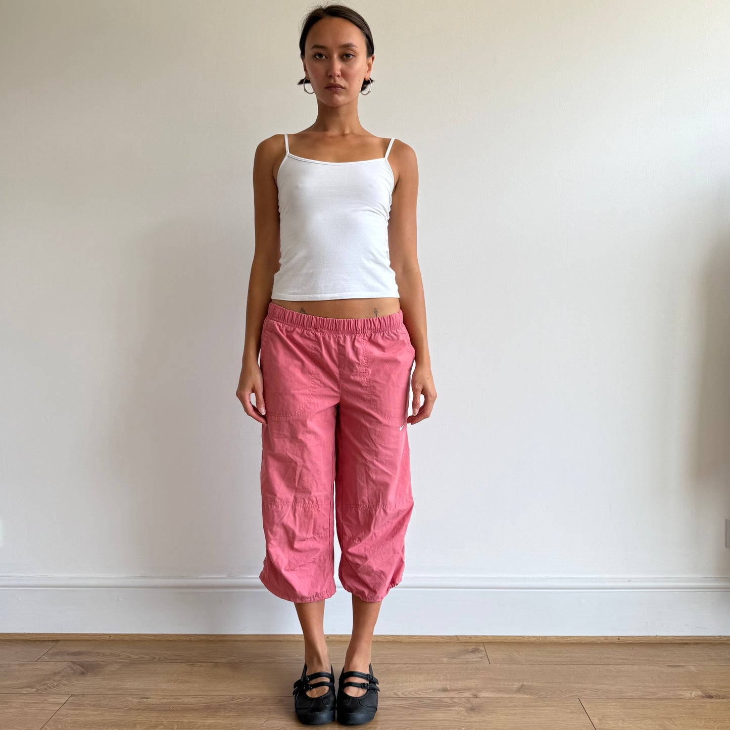 Pink Nike capris - Size S
