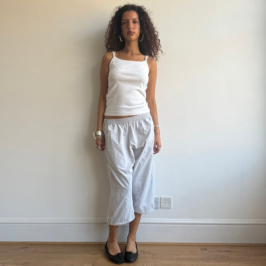 Light grey Adidas capris - Size M