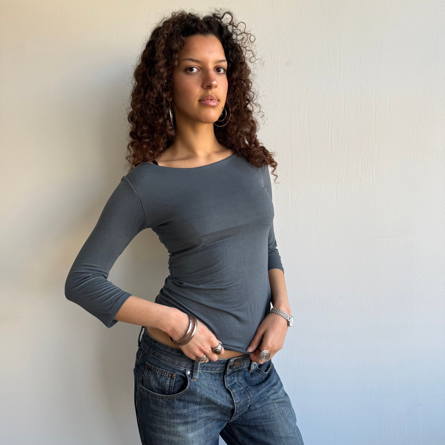 Slinky bateau 3/4 top - Size S