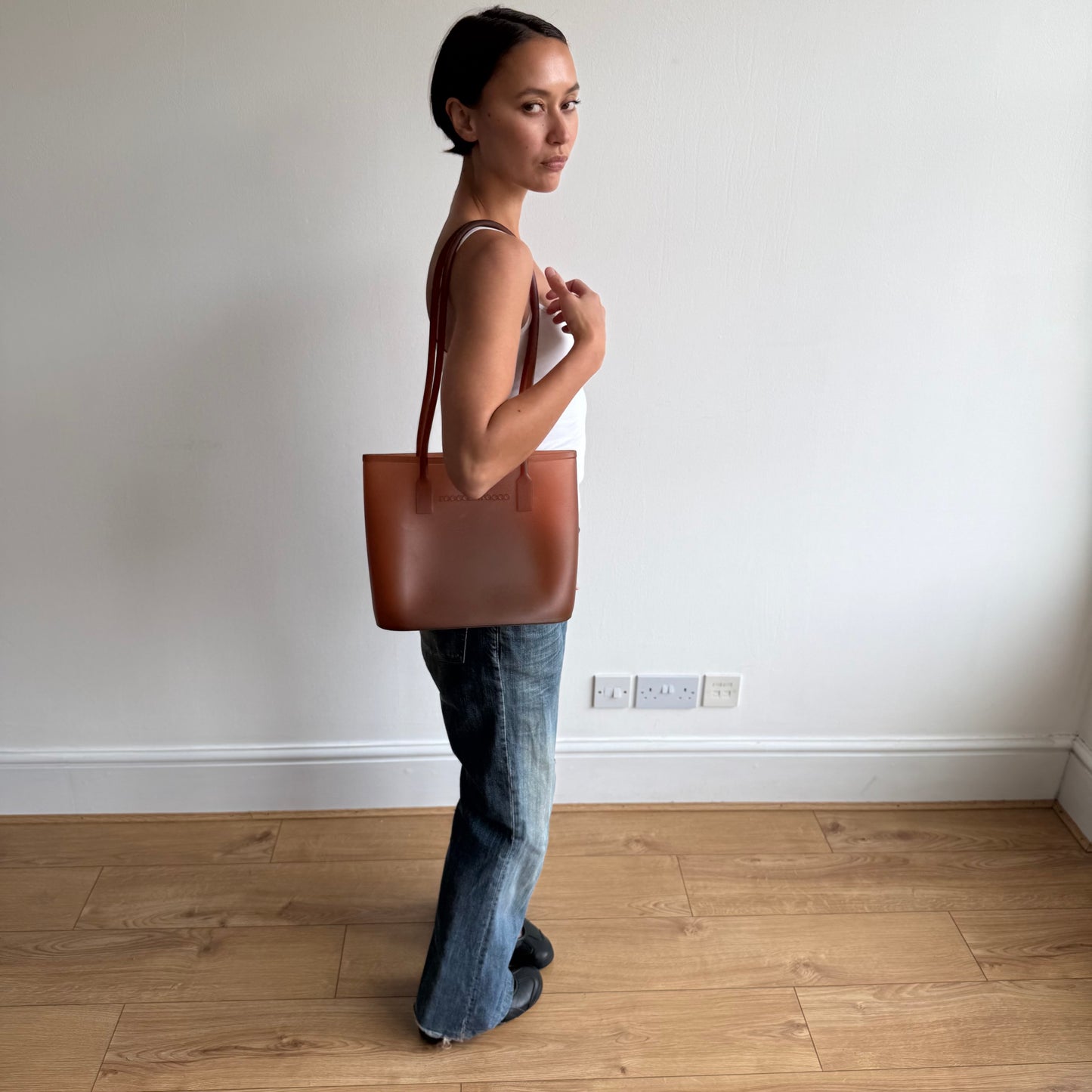 Burnt orange jelly bag - One Size