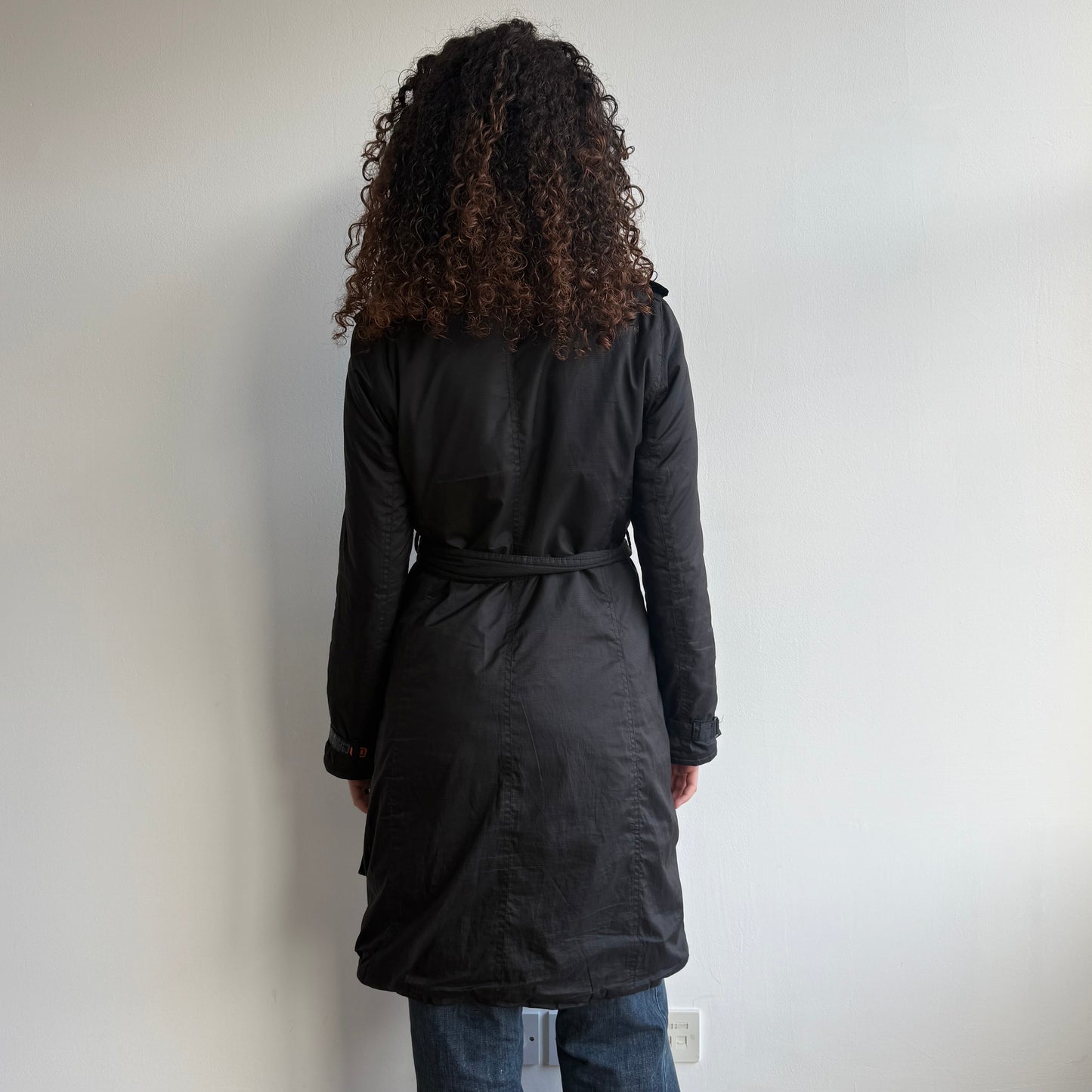 Black Cop Copine maxi coat - Size M