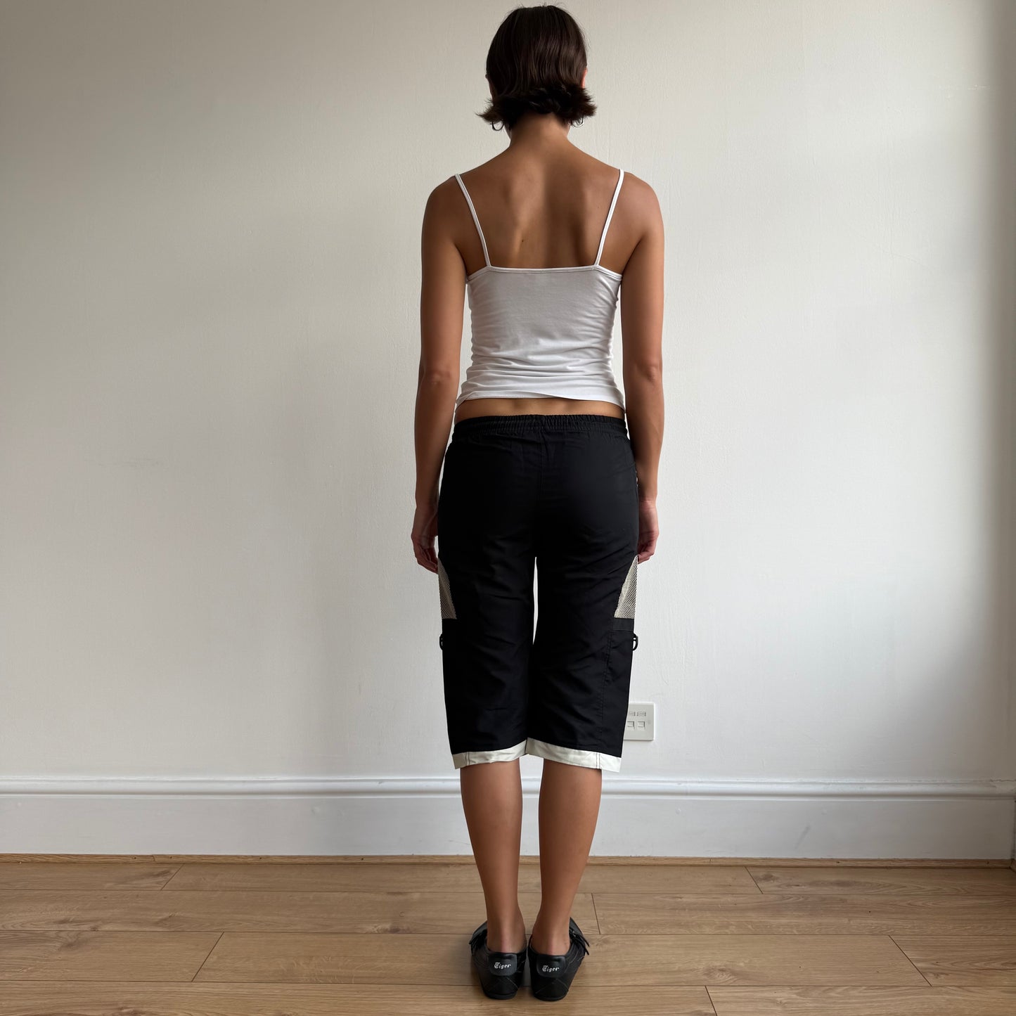 Black d-ring Nike capris - Size XXS/XS