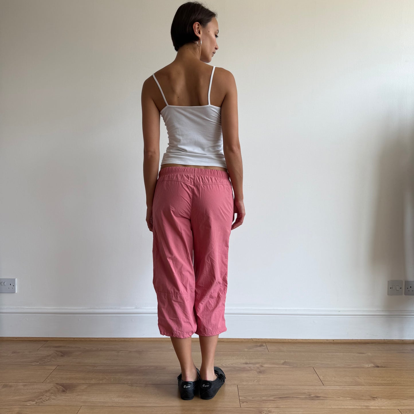 Pink Nike capris - Size S