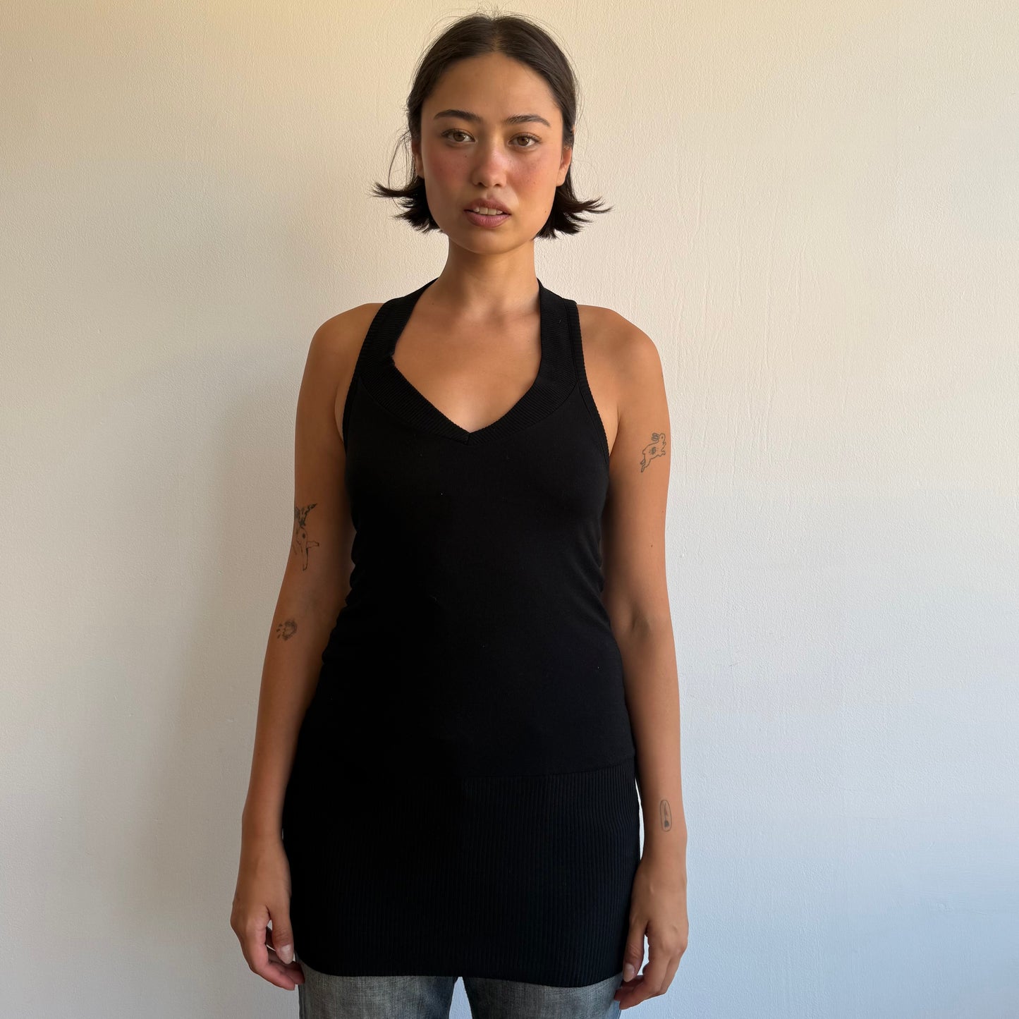 Miss Sixty black knit top - Size S