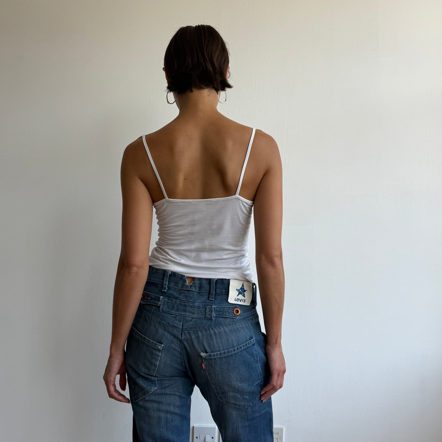 Blue Levi’s star button back jeans - Size 30x32