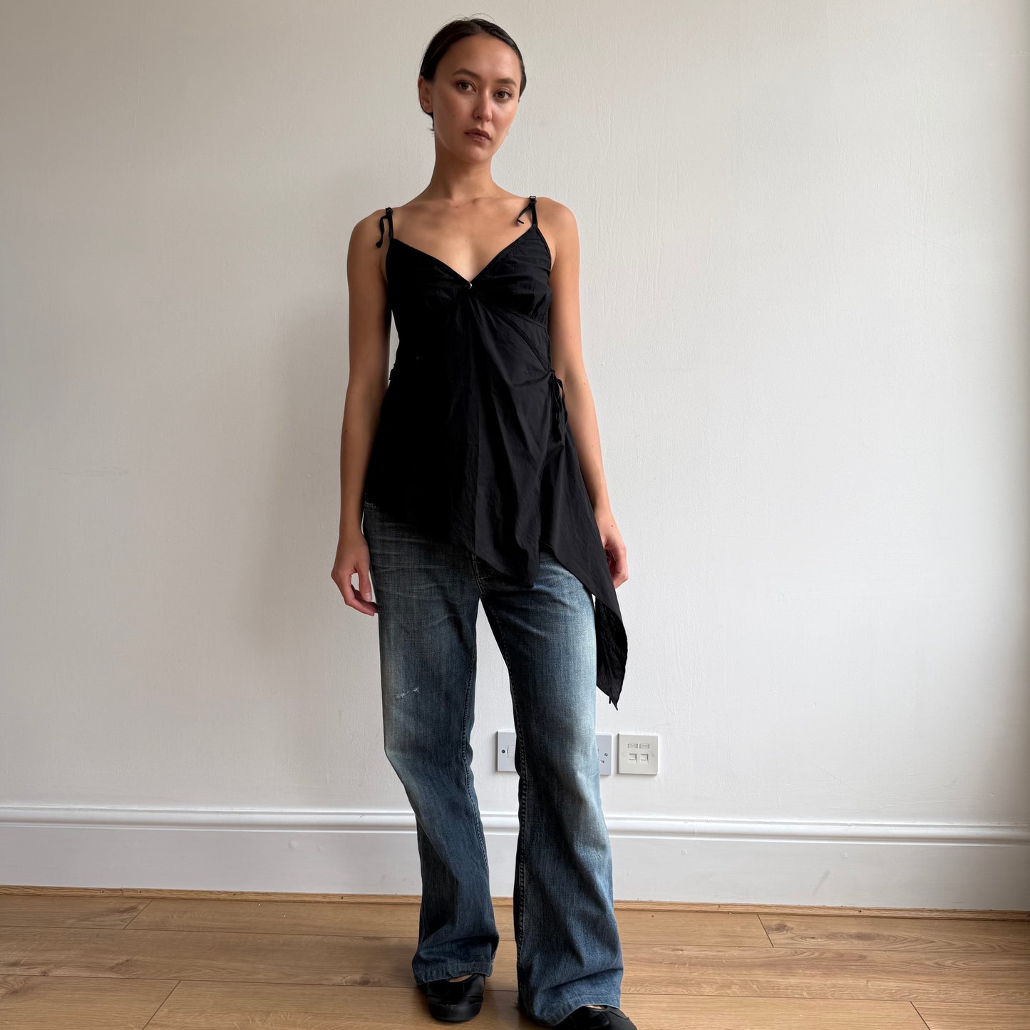Cop Copine black cami top - Size M