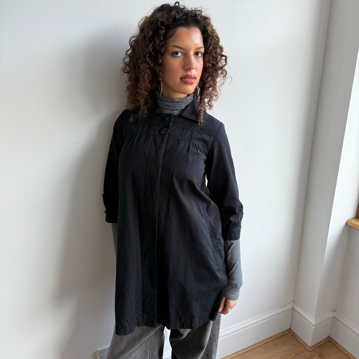 Mid length peacoat - Size S