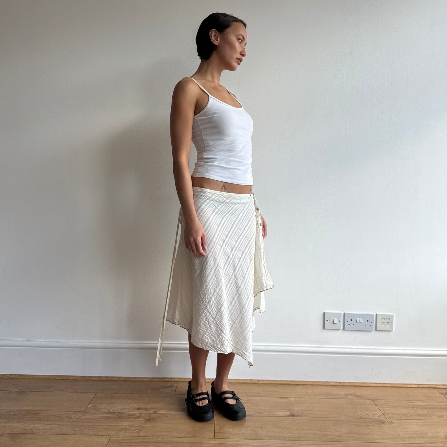 Cop Copine ruffle midi skirt - Size S