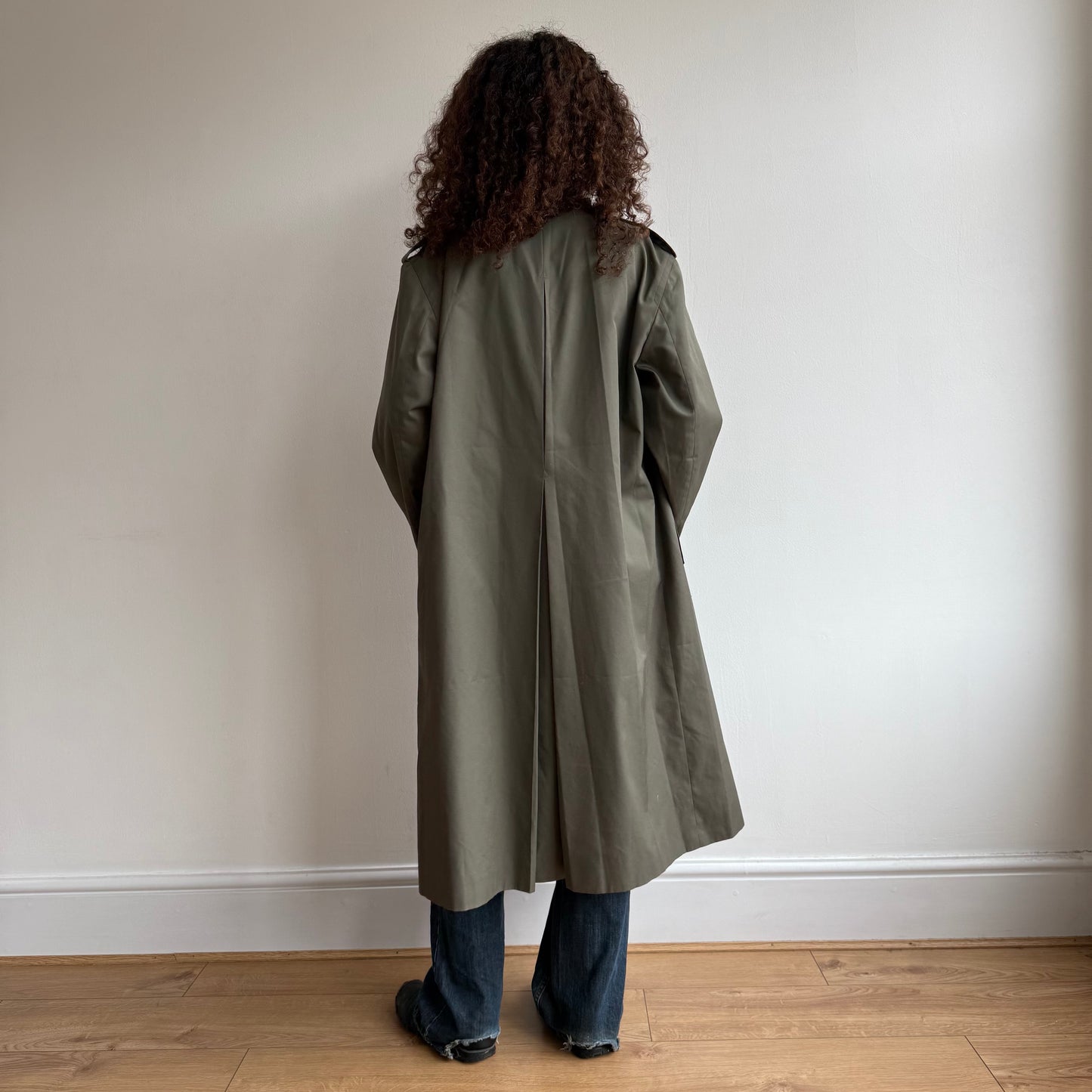 Khaki trench coat - Size L