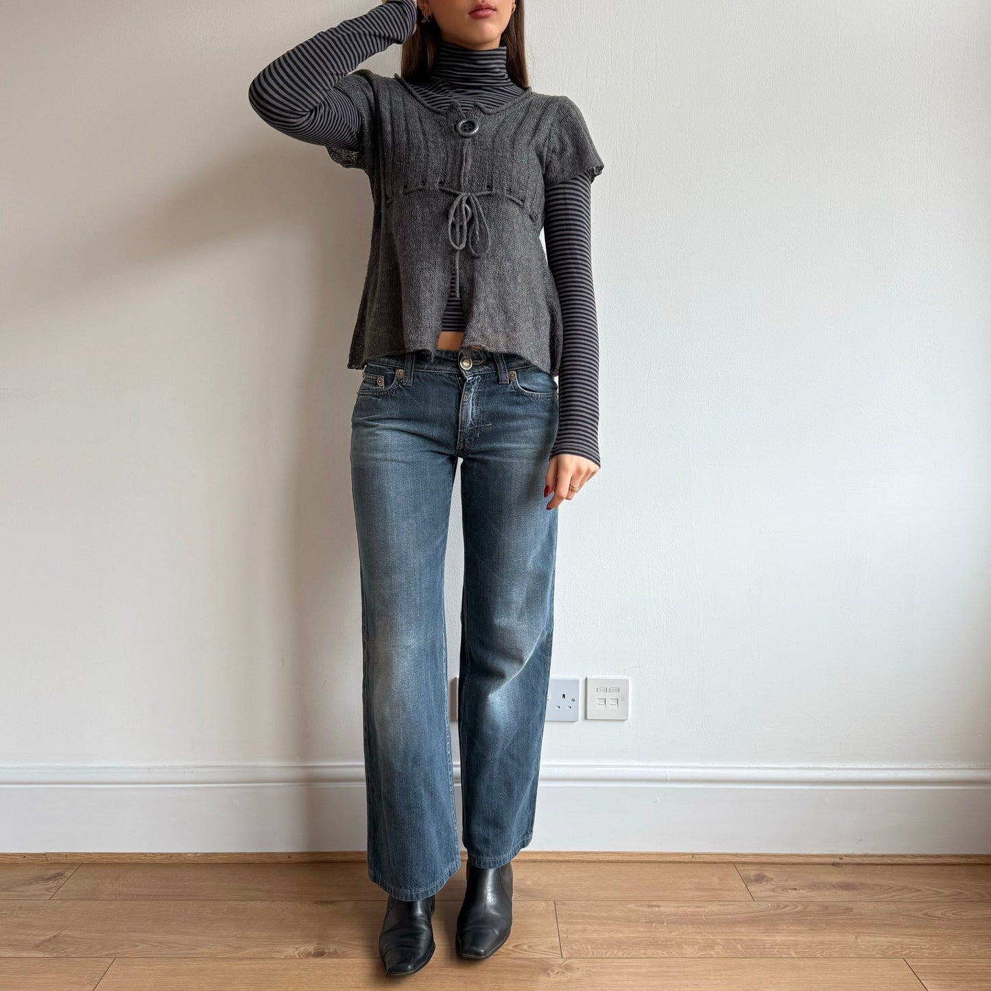 Denim mid wash jeans - Size XS