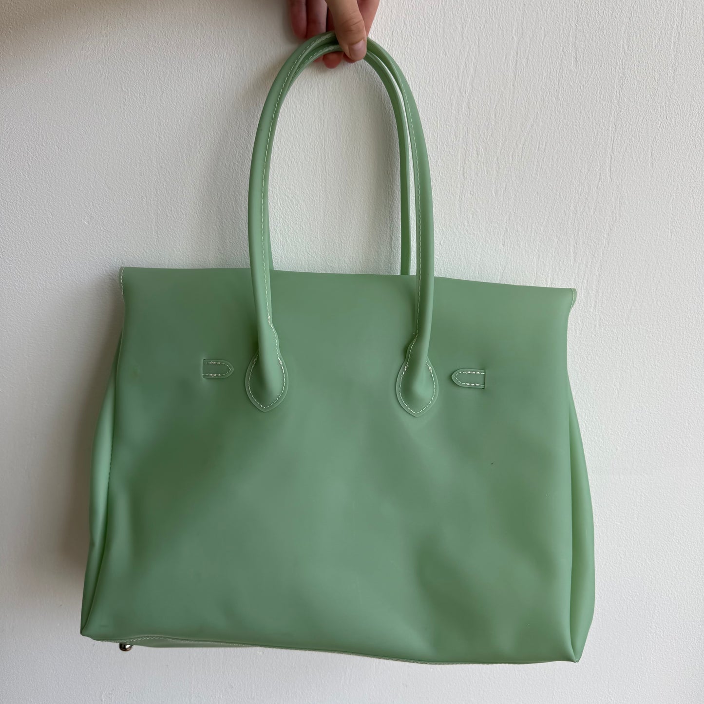 Mint jelly ‘firkin’ bag - One Size