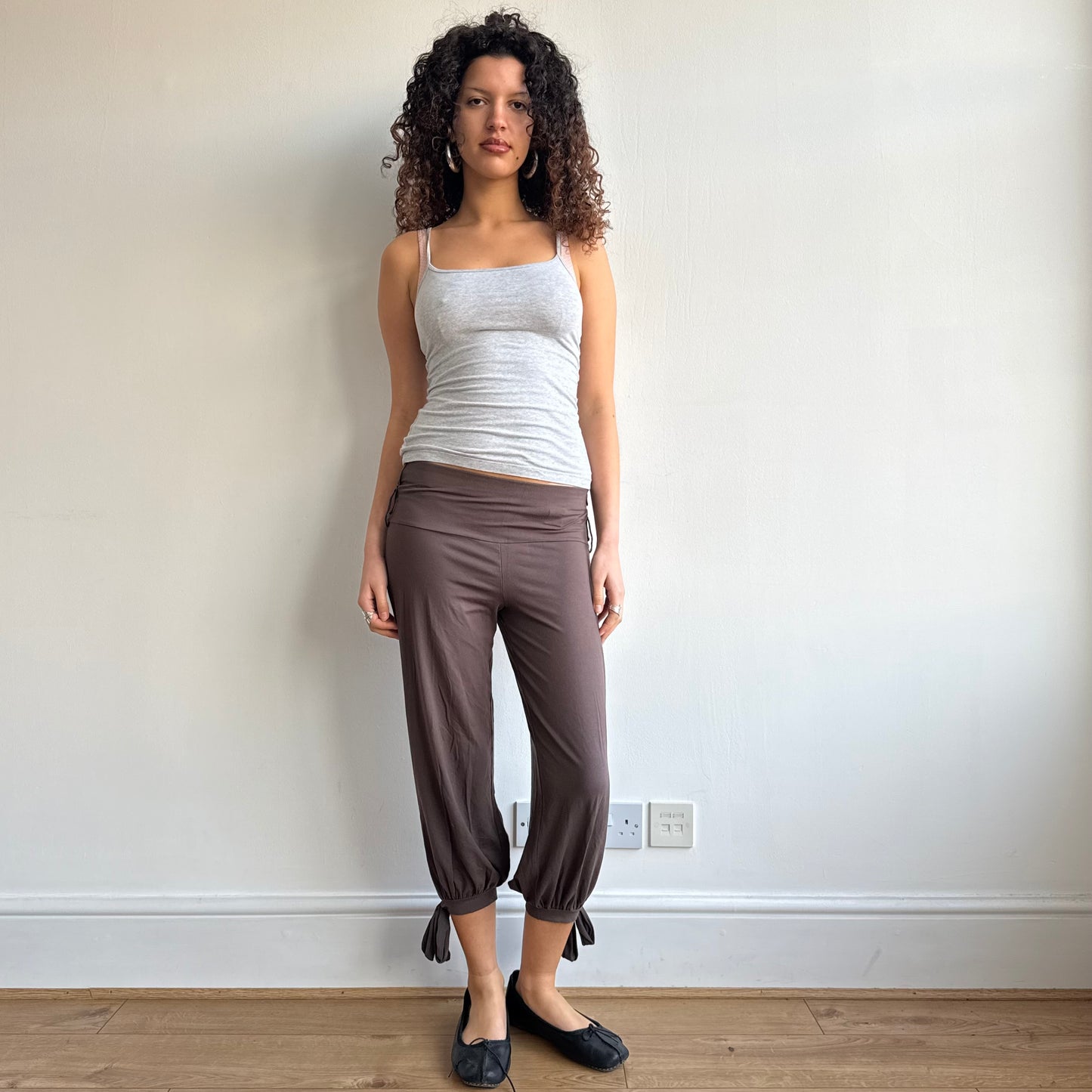 Brown Cop Copine harem pants - Size S