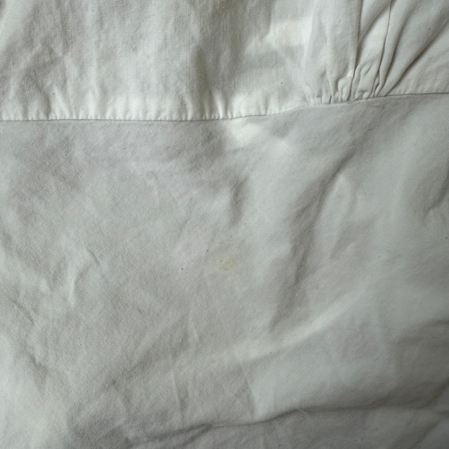 White backless top - Size S