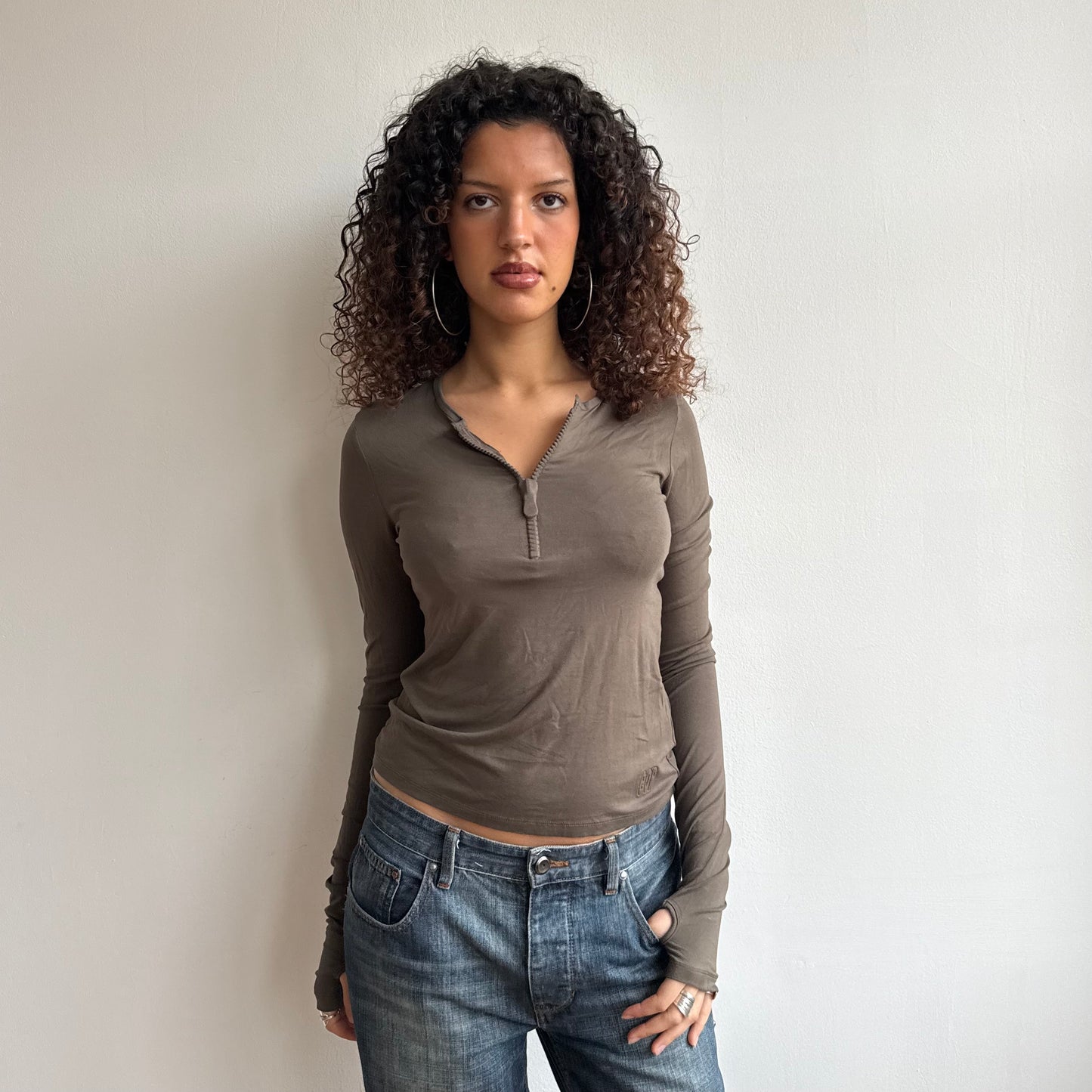 Cop Copine zip top - Size S