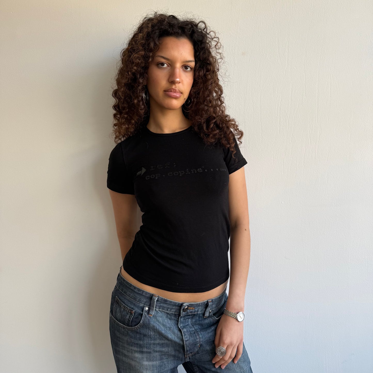 Cop Copine baby tee - Size S/M