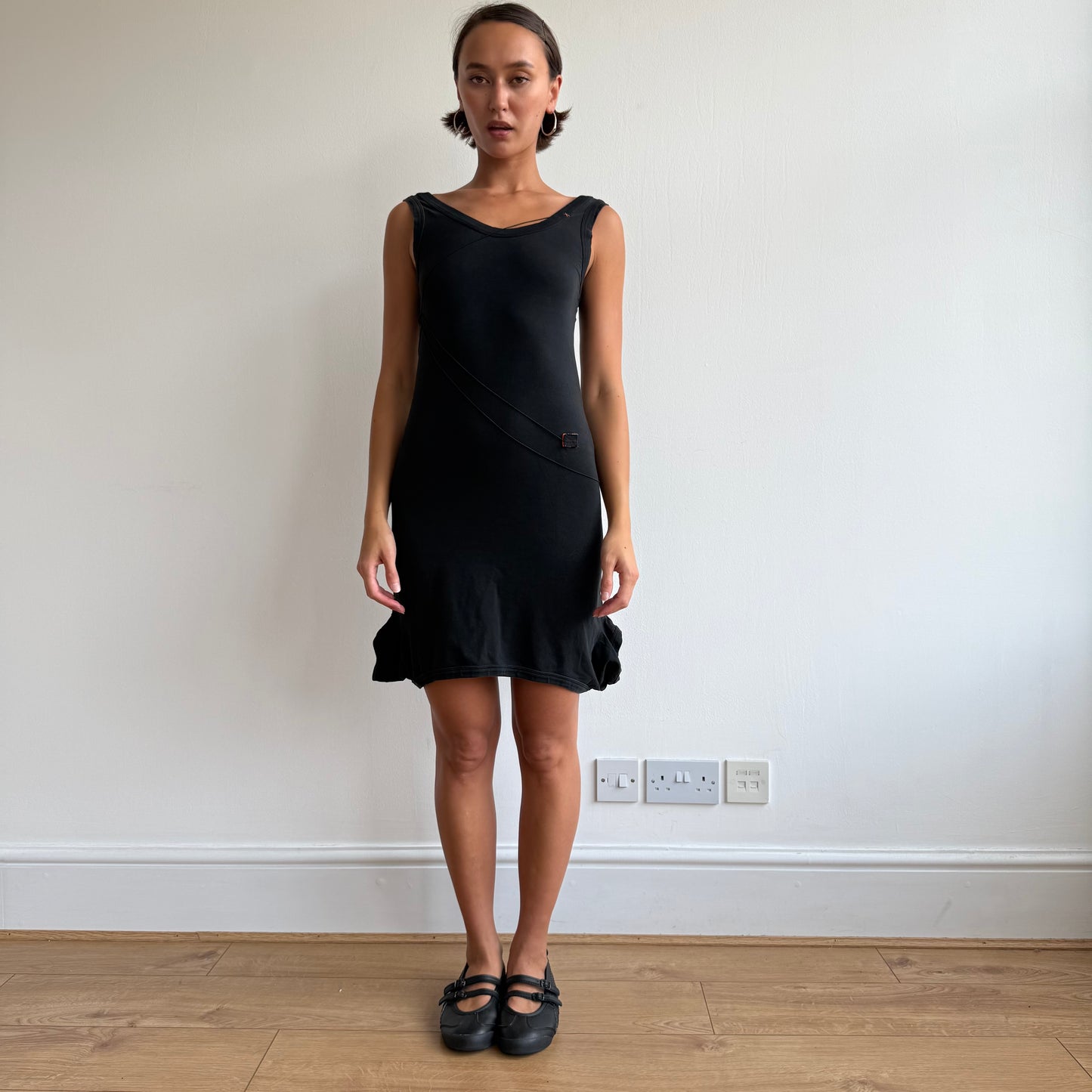 Cop Copine black mini dress - Size S/M