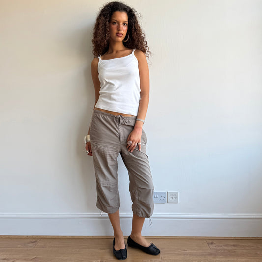 Taupe Nike Capris - Size M